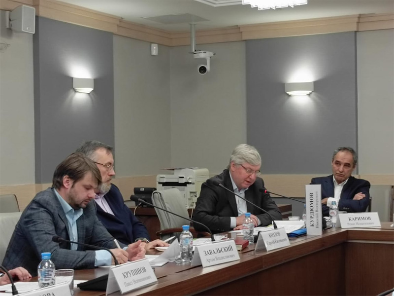 Выступление Президента Союза экспертов и консультантов в сфере трудовой миграции «МЕЖДУНАРОДНЫЙ АЛЬЯНС «ТРУДОВАЯ МИГРАЦИЯ» Николая Курдюмова